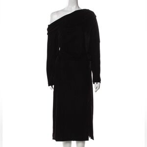 Theory Brown Velvet Dress